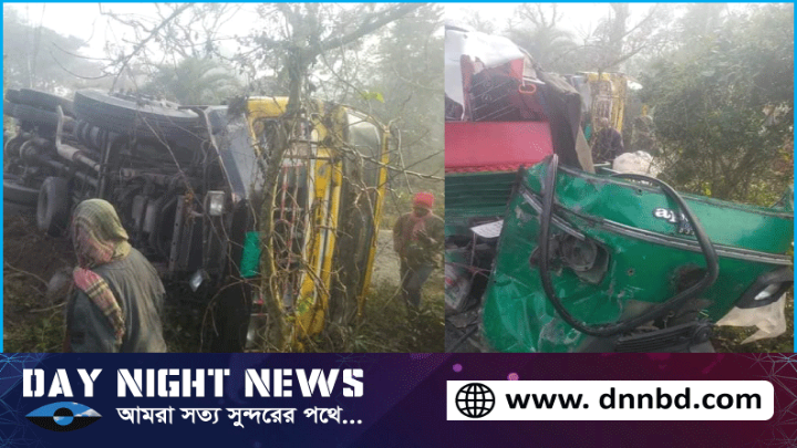 ঝিনাইদহে ট্রাকের ধাক্কায় সিএনজির ২ যাত্রী নিহত, আহত ৪